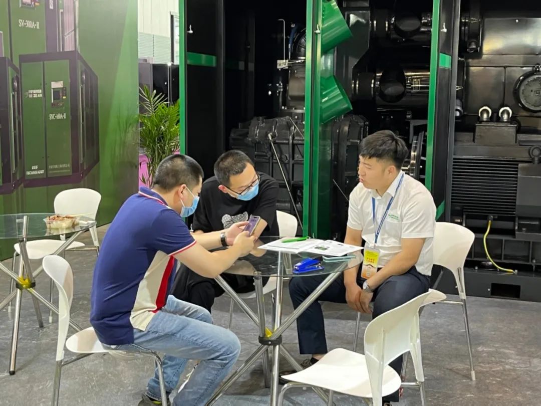 2022柯橋國際紡織工業展覽會，薩震節能空壓機